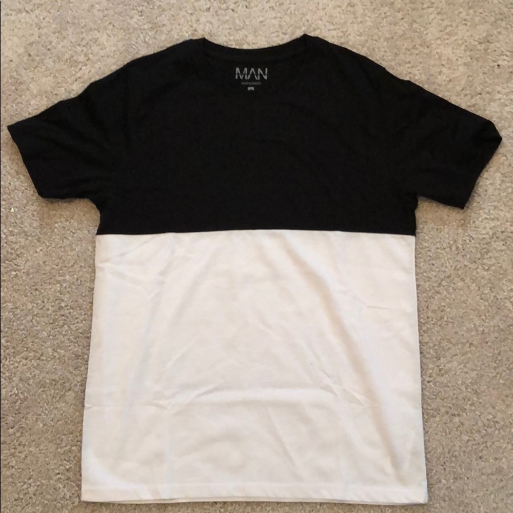 boohooMAN Colour Block T-Shirt